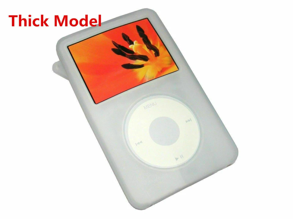 Silicone Rubber Skin Soft Case Cover for iPod Classic Video 80GB/160GB Thin - Image 3 of 4