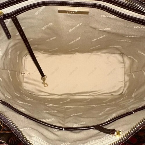 Bolso/billetera Brahmin Ellen Pesto Edgewood de cuero genuino opción nuevo con etiquetas - Imagen 4 de 36