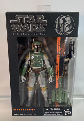 #新品 STAR WARS BOBA FETT 06 Amazon.com: Star Wars The Black Series #06 Boba Fett (ESB) 6
