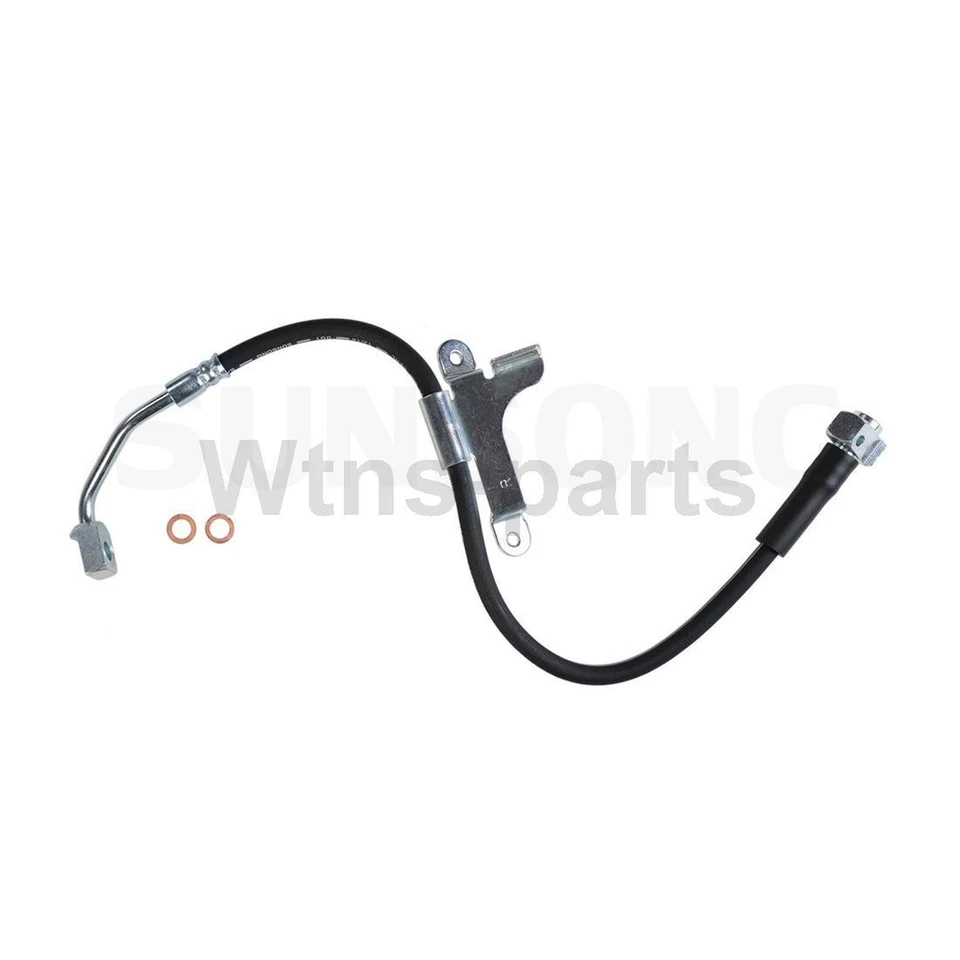 4x Manguera hidráulica de freno delantero trasero Sunsong para Isuzu Ascender 2005 2004 2003 Foto 3 de 4