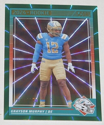 2024 Score Football SPOKES Parallel #388 - Grayson Murphy (RC) 176/180 Dolphins