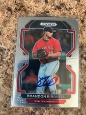 Brandon Birdsell Signed 2022 Panini Prizm Draft Rc Auto Chicago Cubs PDP143