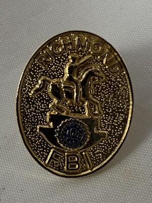 FBI Department Of Justice Richmond Virginia field office Gold lapel