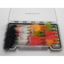 Hothead Trout Flies 24 per boxed set, size 10, Ally McCoist Fly Included