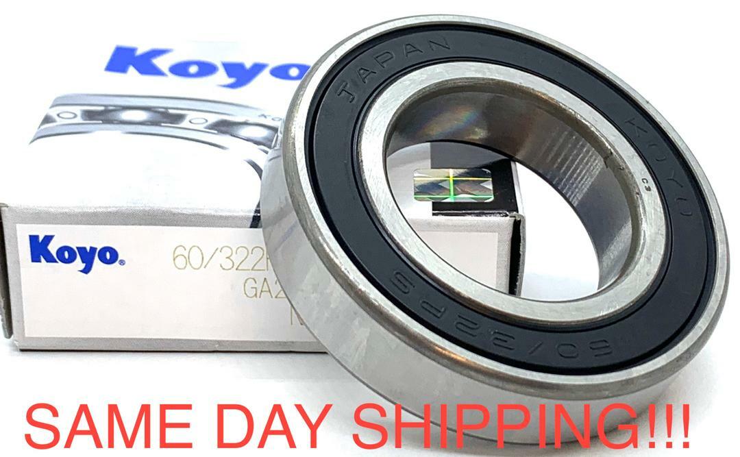 KOYO JAPAN 60/32-2RS DEEP GROOVE BALL BEARING, RUBBER SEALED