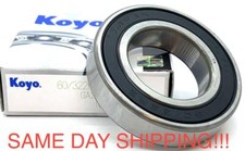 KOYO JAPAN 60/32-2RS DEEP GROOVE BALL BEARING, RUBBER SEALED 32x58x13mm