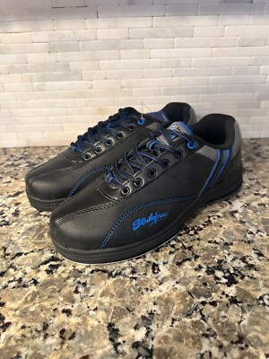 KR Strikeforce Raptor Black/Royal Size 7.5 Right Wide Mens Bowling Shoes