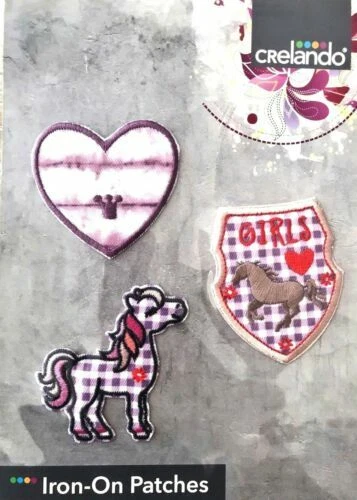 Gemischtes Sortiment Zum Aufbügeln