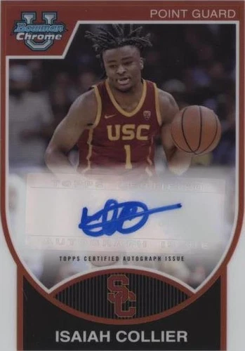 2023-24 Bowman University Chrome - Isaiah Collier #07BA-IC