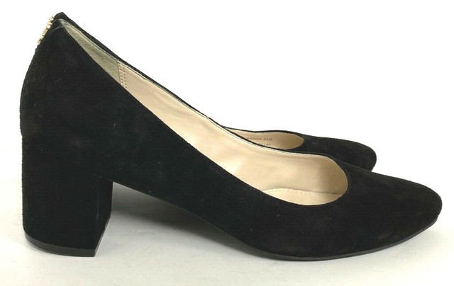 cole haan suede heels