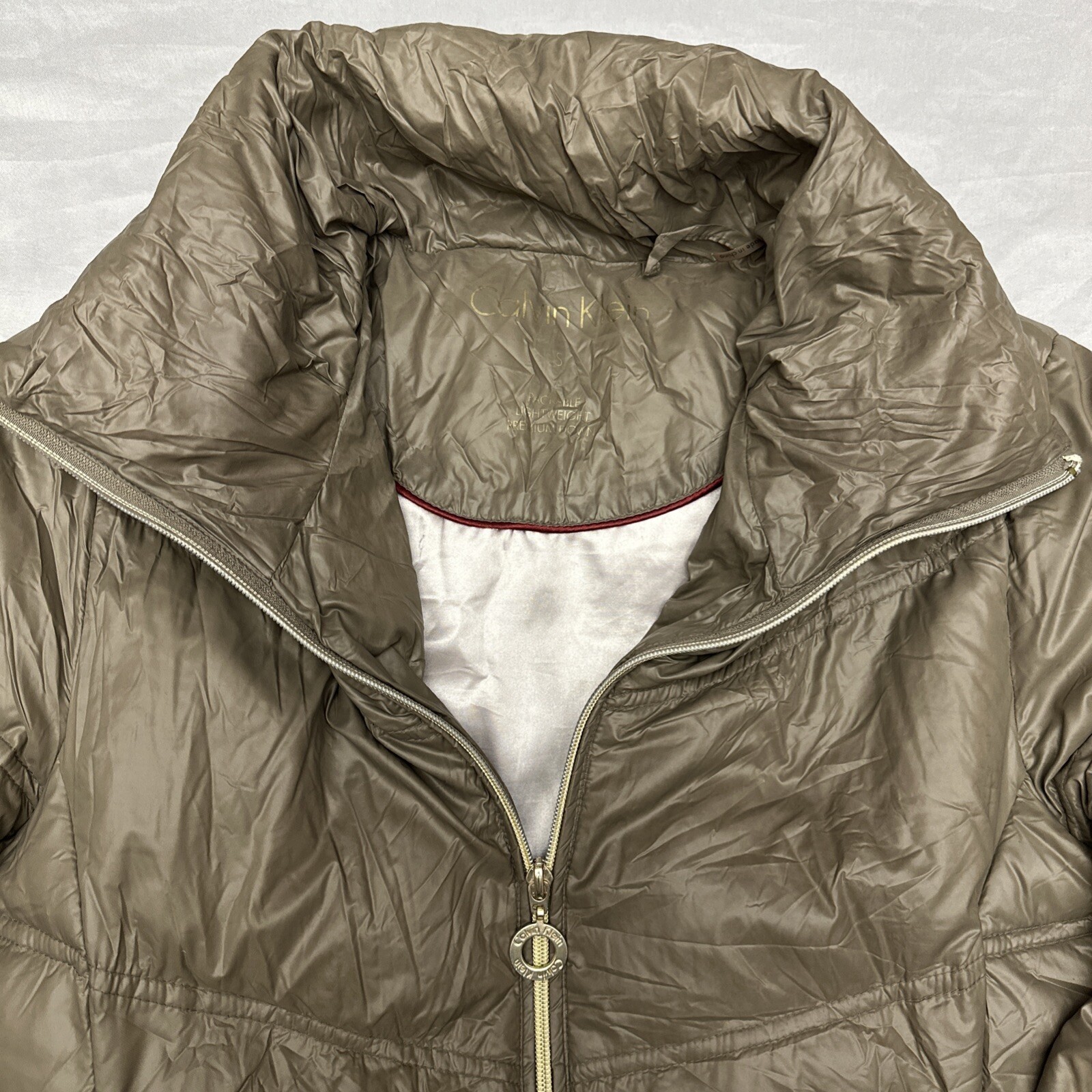 Packable Lightweight Duck Down Jacket Calvin Klei… - image 2