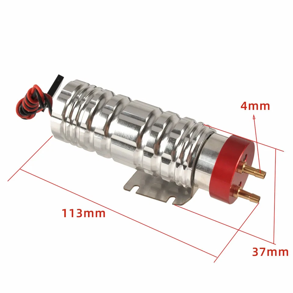 CNC Metal Machined Electronic Fuel Pump for RC gasoline & nitro airplane New - Image 4 of 4