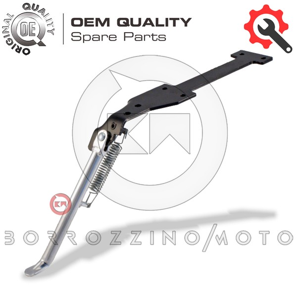 MontagestäNder Seite Verchromt Komplett FüR Piaggio Vespa Px 125 150 200-image