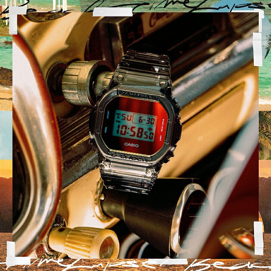 CASIO G-SHOCK DW-5600TLS-8JF BEACH TIME LAPSE Series Digital