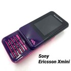 Sony Ericsson Xmini Walkman Phone au Flip Purple Pink Japan Junk Tested Used