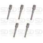 5 x CRV 1/2" Impact Drill Driver Bit Socket Adapter Hex Shank Extension Bar