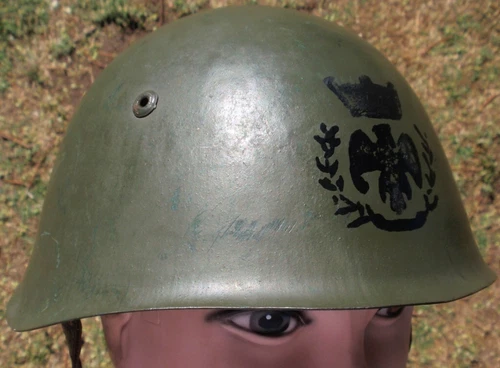 POST WW II ITALIAN M 33 AIR FORCE VIGILANZA AERONAUTICA MILITARE HELMET VAM