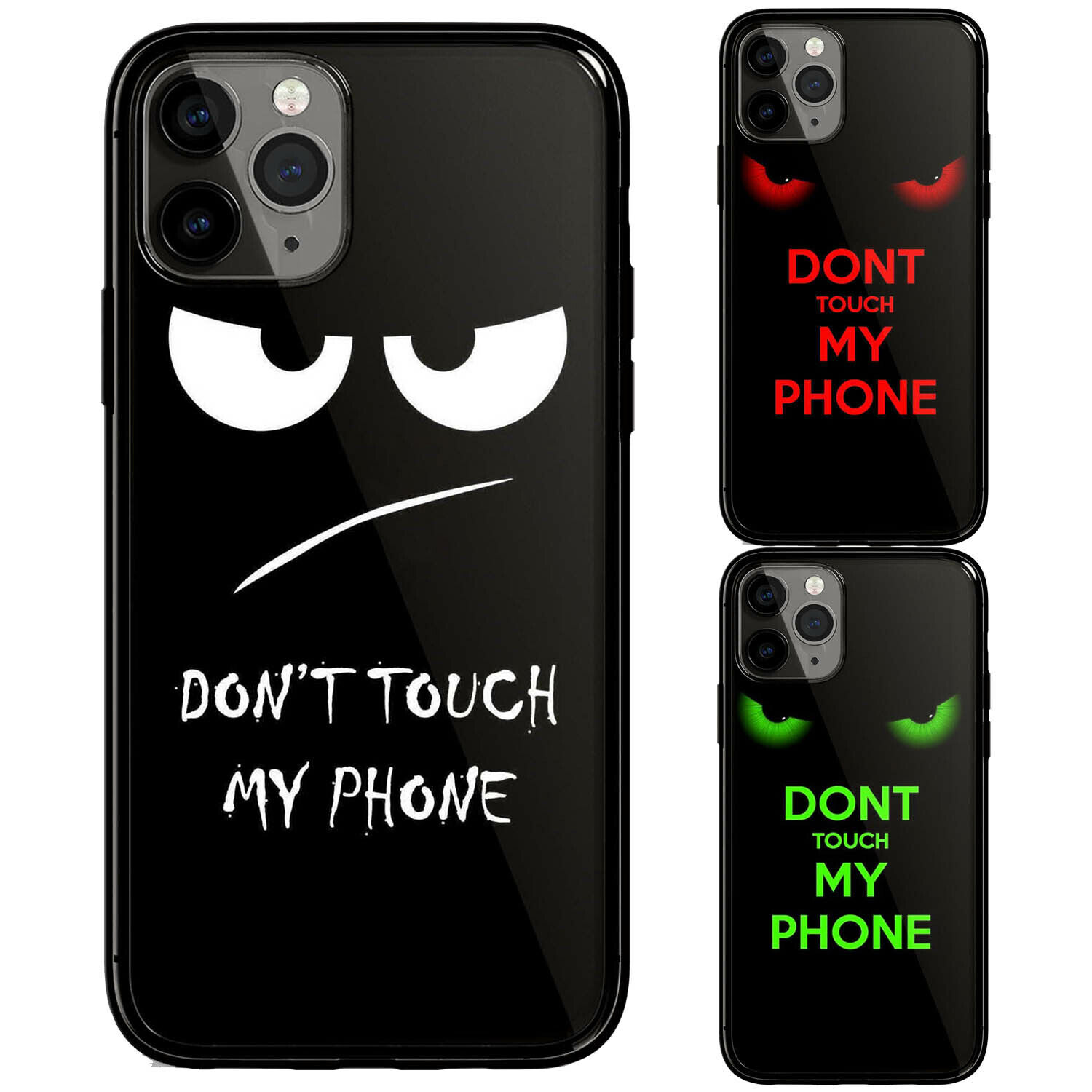 Don't Touch My Phone Funny Phone Case for iphone 13 14 11 12 pro Max XR 6 7  8 +