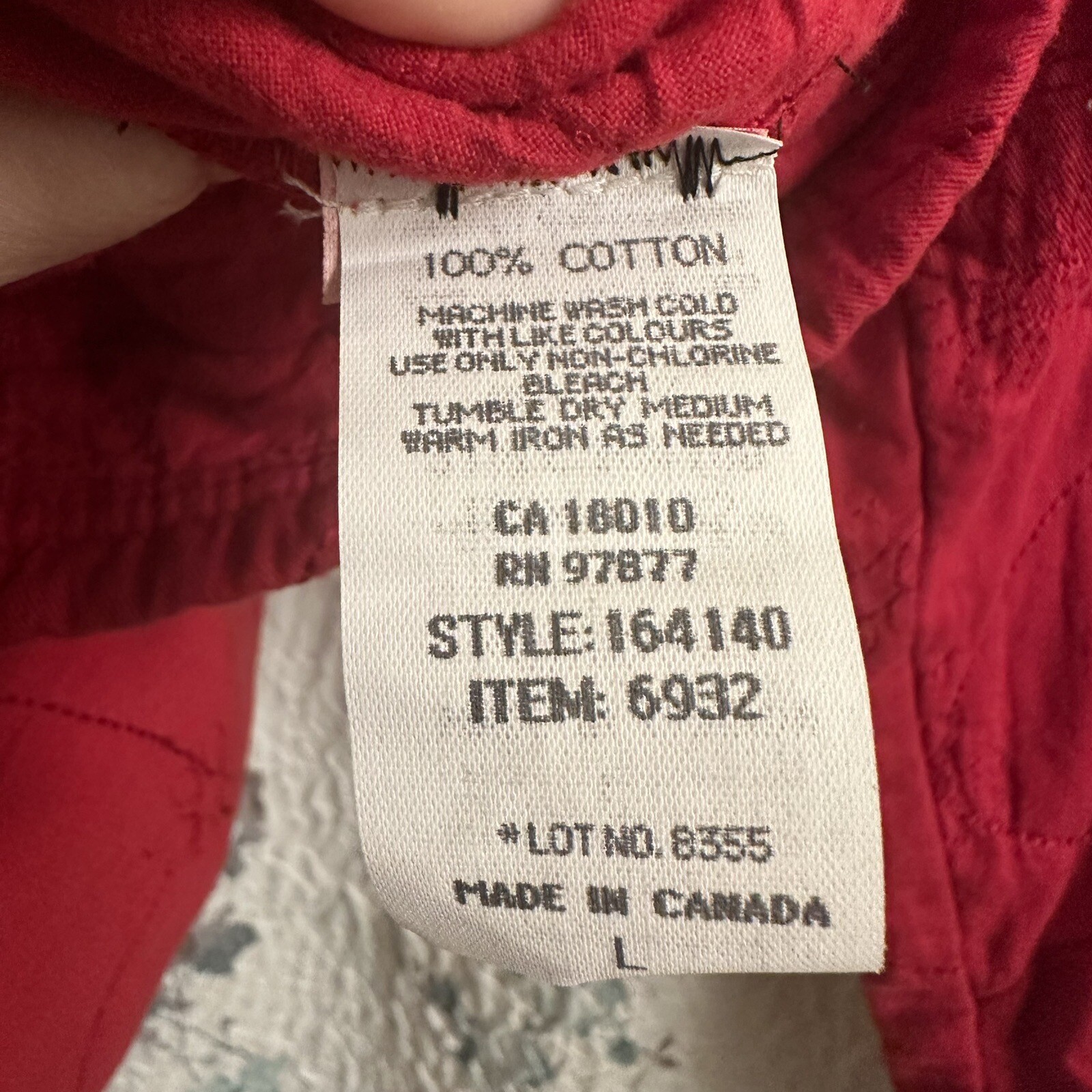 Vintage Better Than Basic Button Up Jacket Red Si… - image 5