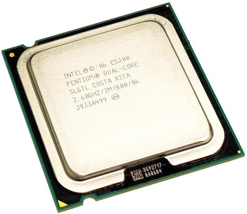 Intel Pentium E5300 2,6 GHz Wolfdale Dual-Core SLGTL 65W Desktop-Prozessor LGA775 - Bild 1 von 4