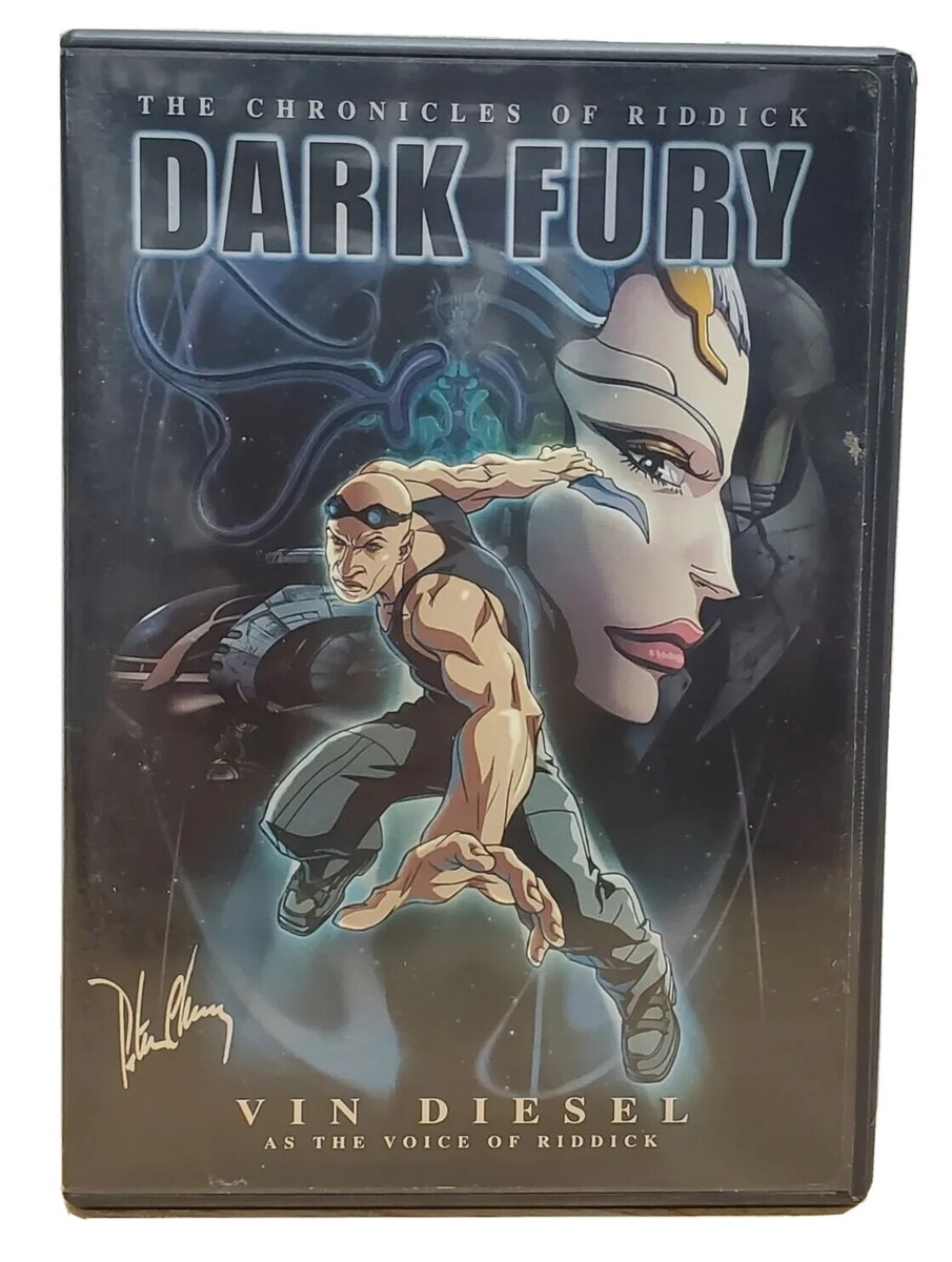 The Chronicles of Riddick: Dark Fury DVD Animated Movie Anime Wiescreen EUC The Chronicles of Riddick: Dark Fury DVD Animated Movie Anime Wiescreen EUC