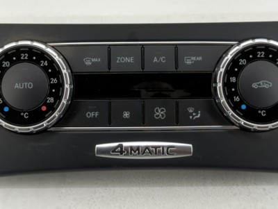 MERCEDES BENZ C Class W204 AC Panel Heater Control Unit 