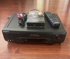 Sony Slv-N60 Hi-Fi Stereo Vcr Vhs Player Recorder with Remote - Tested