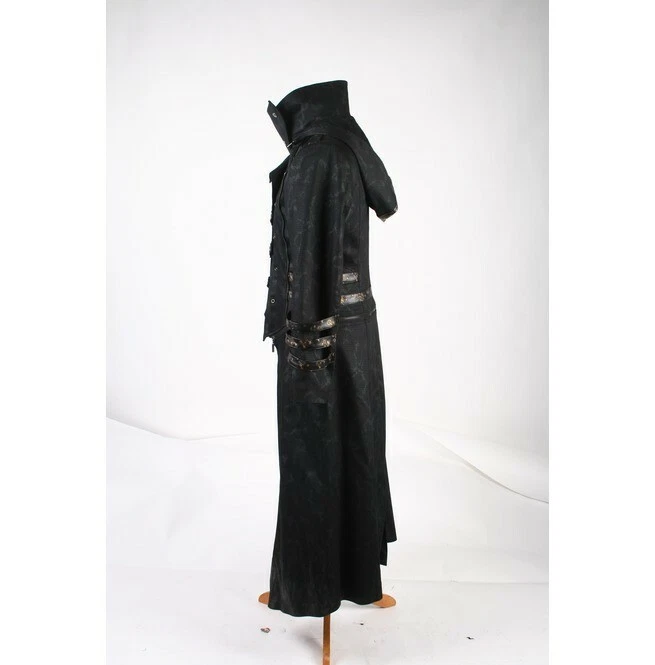 Abrigo Punk Rave Escorpión Chaqueta Larga Negro Gótico Steampunk Con Capucha Trinchera (Nuevo) Foto 2 de 4