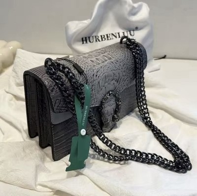 Crocodile Pattern Underarm Bag Dionysus Handbag Texture Niche Chain Slung 