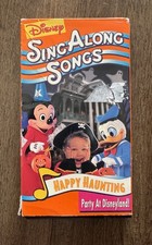 Disney Sing-Along Songs Happy Haunting VHS Ta...