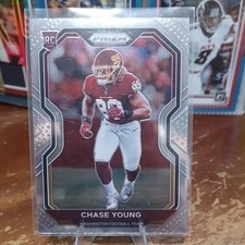 Panini 2020 Prizm Rookie Chase Young #383 Washington Commanders Base Set NFL