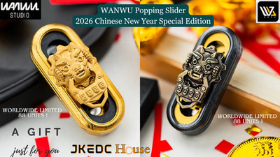 WANWU Popping ''Cyber Jiaotu''Chinese Lunar New Year Special Edition Fidget Slider