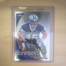 Topps 2010 Chrome Sean Lee Rookie Card Dallas Cowboys NFL C38. rookie card picture