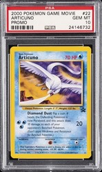 Articuno Black Star Promo #22 Aoki Error