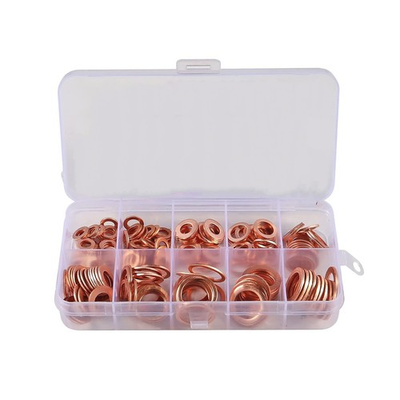 #ad Essential Copper Flat Washer Set of 100pcs Perfect for Maintenance Tasks $14.27