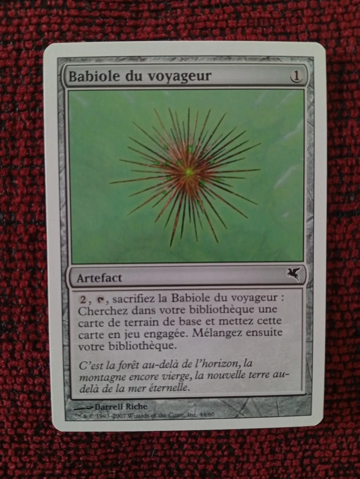 WAYFARER'S BAUBLE (Babiole du voyageur) VERY RARE FRENCH SALVAT-HATCHETTE WOTC - Image 2 of 4
