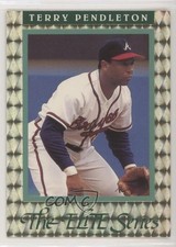 1992 Donruss The Elite Series 5704/10000 Terry Pendleton #16 0g4