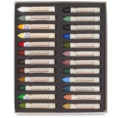 Sennelier Oil Pastel Set - Landscape Colors, Set of 24