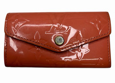 Louis Vuitton Mujer 4 Llavero Vernis Monograma Charol Coral Francia