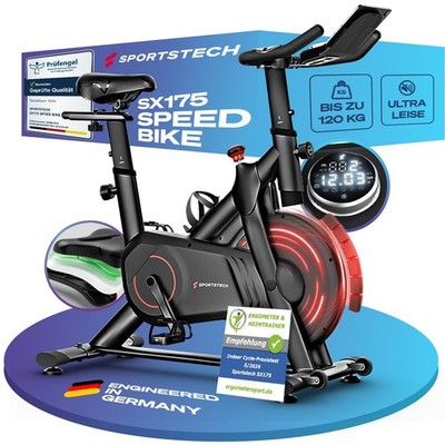 Sportstech SX175 Heimtrainer Fahrrad für zuhause