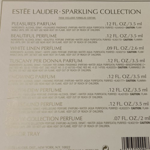Vintage Estee Lauder Sparkling Collection 8-Vial in Original Box-.07-.12 - Picture 3 of 14