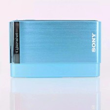 Sony CyberShot DSC-T90 Compact Digital Camera 12.1MP 4x Optical Zoom Sky-blue