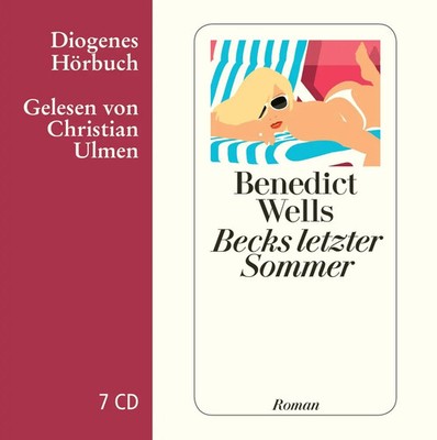 Becks letzter Sommer Benedict Wells Audio-CD Diogenes Hörbuch 8 Audio-CDs 2015