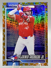 2026 Topps Series 1 Vladimir Guerrero Jr. Gold /50 SSP Spring Training Blue Jays