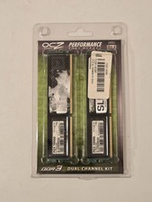 OCZ Technology Performance DDR3 Memory Dual Channel Kit NVIDIA SLI nuovo mai aperto