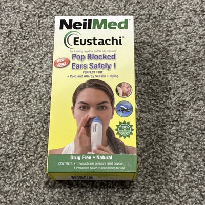 Eustachi Pop Blocked Ears Safely - Unclog Your Ears Naturally - NEW PACKAGING