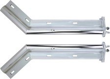 Mud Flap Hanger Chrome Bolt Size 1 1/8