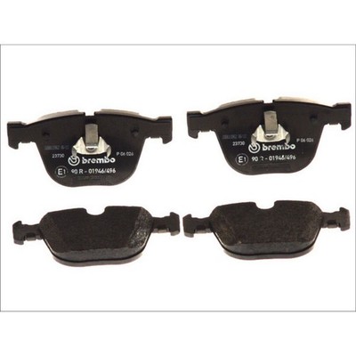 Bremsbelagsatz BREMBO P 06 026, Hinten