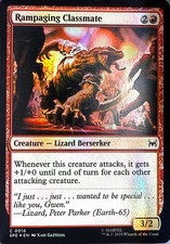 Rampaging Classmate Foil C Marvel's Spider-Man: Eternal-Legal 16 NM