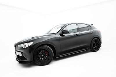 Maxton Design Seitenschweller Ansatz (Paar) V.2 passend für Alfa Romeo Stelvio M